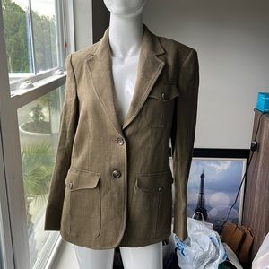 LAUREN RALPH LAUREN BLAZER JACKET TOP SIZE 2 MSRP $345.00 NWT